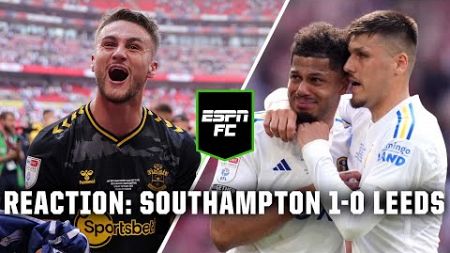 REACTION: Southampton beat Leeds United to seal Premier League return | ESPN FC