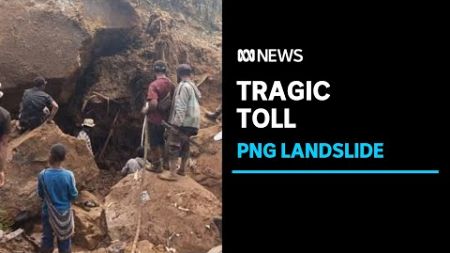 Bodies pulled from rubble after landslide strikes remote PNG village | ABC News