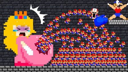 Can Mario Jump Over 999 item Blocks Super Star in New Super Mario Bros. Wii? #100