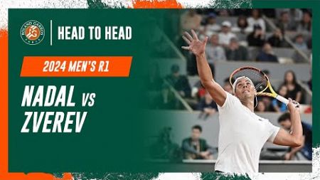 Nadal vs Zverev Round 1 Head to Head | Roland-Garros 2024
