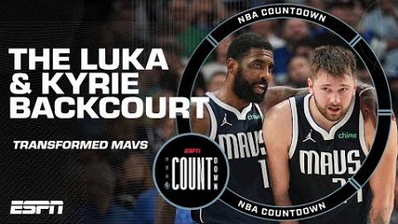 How Luka Doncic &amp; Kyrie Irving have transformed the Mavericks&#39; backcourt | NBA Countdown