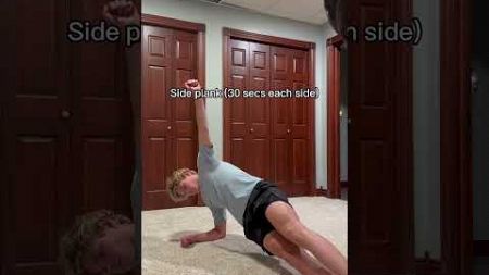 QUICK AND EASY CORE EXERCISES #exercise #fitness