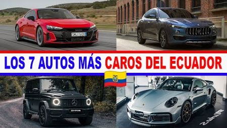 TOP 7 Autos más caros del ECUADOR en 2024 🇪🇨