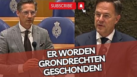 Eerdmans (JA21) spreekt Rutte aan op zijn gedweep met China! &#39;Er worden GRONDRECHTEN geschonden!&#39;