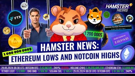Crypto Update: Market Highlights &amp; Significant News | Hamster News Recap