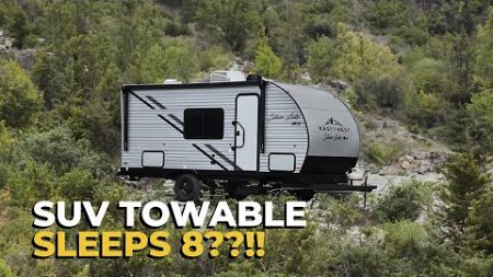 Sleep 8 AND Tow with the SUV? HOW??!?! East to West Silver Lake 18BHLE | RV Review