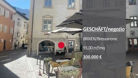 982: GESCHÄFT Brixen / NEGOZIO Bressanone
