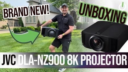 NEW** JVC DLA-NZ900 8K Home Theater Projector Unboxing &amp; Initial Review - Nashville, Tennessee