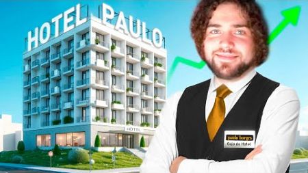 ABRI O MEU PRÓPRIO HOTEL! - Hotel Business Simulator