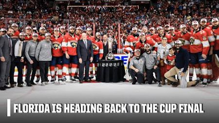 Florida Panthers win the Eastern Conference FULL REACTION [Handshake line, interviews &amp; analysis]