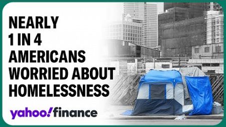 Nearly 1 in 4 Americans are concerned about homelessness: Acorns