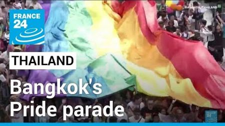 Thailand celebrates start Pride Month ahead of marriage equality bill readings • FRANCE 24 English
