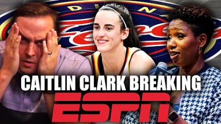 Failing ESPN Hack DOES NOT WANT Caitlin Clark Fans For The WNBA | OutKick Hot Mic