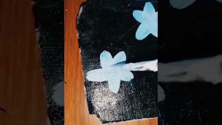flower painting in trend#shortvideo #viralvideo #