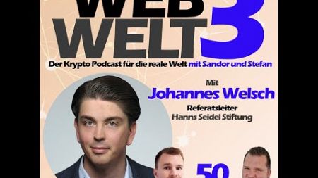 Web3Welt Folge 50: Johannes Welsch - Humanzentrierte Technologie für die Gesellschaftstransformation
