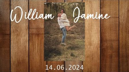 Bevestiging en inzegening van het huwelijk van William &amp; Jamine