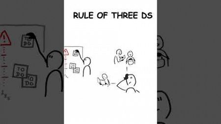 Rule of Three Ds - Every PRODUCTIVITY HACK Explained in 8 minutes #explained #science