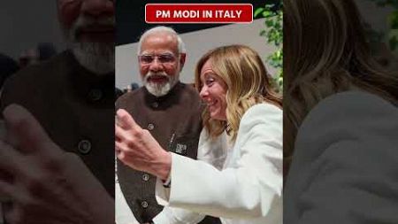 PM Modi in Italy to attend the G7 Summit
