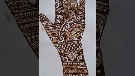 mehandi design#youtubeshorts #full hand mehndi design#Mehandi artist