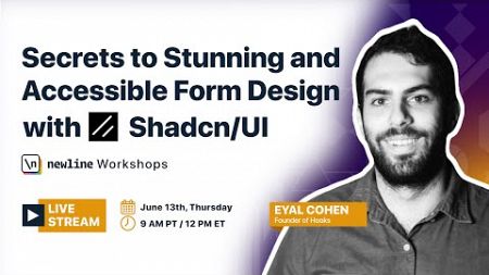 Secrets to Stunning and Accessible Form Design with Shadcn/UI