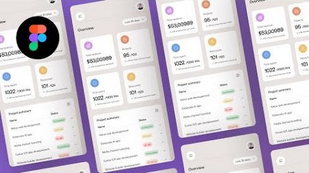 How to Design a Mobile Dashboard in Figma 2024 (Beginner Guide)