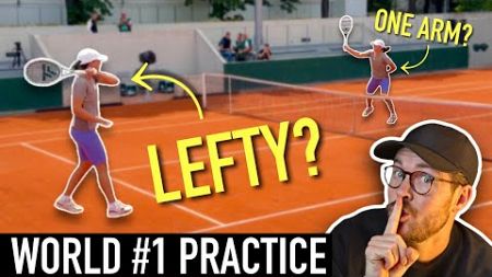 How Iga Swiatek Practiced To Win The French Open #tennis