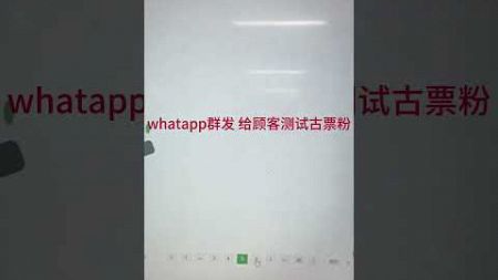 #whatsapp营销 群发帮顾客测试香港股票粉秒触达有明细 是否送达是否已读客户接受有回复支持全球翻译 #whatsapp #外贸 #facebook