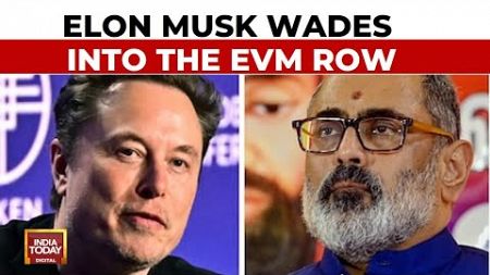 Elon Musk Wants Electronic Voting Machines Gone, Ex-Union Minister Rajeev Chandrasekhar Hits Back