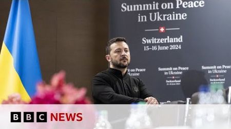 Putin peace terms slammed at Ukraine summit | BBC News