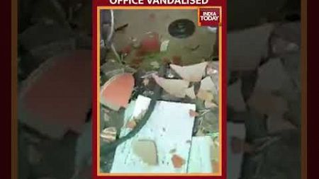 Delhi Jal Board Office Vandalised By Unidentified People In Chhatarpur area