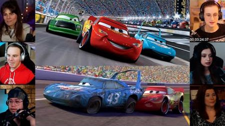 Cars : Final Race | McQueen helps The King | Cars : 2006 | Reaction Mashup | #cars