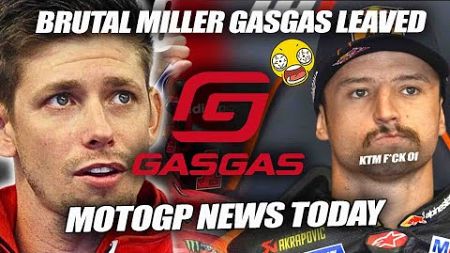 EVERYONE SHOCKED OFFICIAL Miller LEAVED KTM, GASGAS Sponsor Leaved Tech3 KTM, Stoner Insane Style