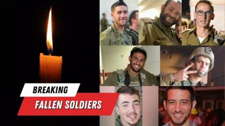 IDF Announces Tragic Deaths of 8