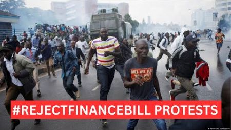 LIVE!! Drama as Kenyans reject Finance Bill 2024/25 with Mass Protests in Nairobi CBD!!