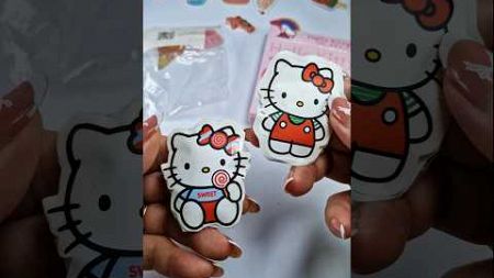 Review mini Hello Kitty squishy | Paper craft #squishy #hellokitty #papaercraft #paperdiy