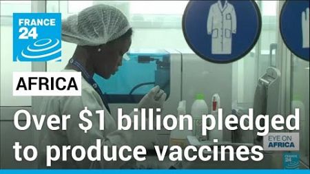 Over $1 billion pledged to create &#39;African vaccine market&#39; after Covid-19 exposed inequalities