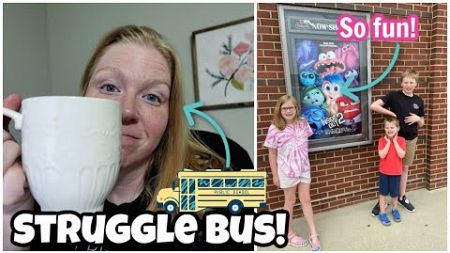 Riding the Struggle Bus | Movie Theater Outing | Daily Vlog