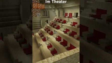 Im Theater #minecraft