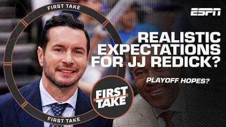 Do the Lakers have REALISTIC EXPECTATIONS for JJ Redick? 🤔 | First Take