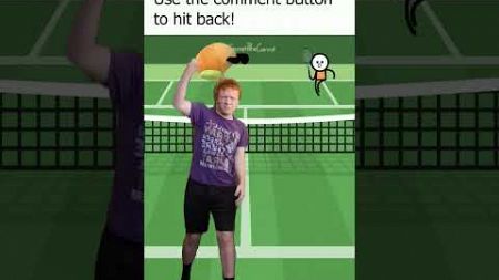 don&#39;t play tennis or this will happen credit goes to @GarrettTheCarrot