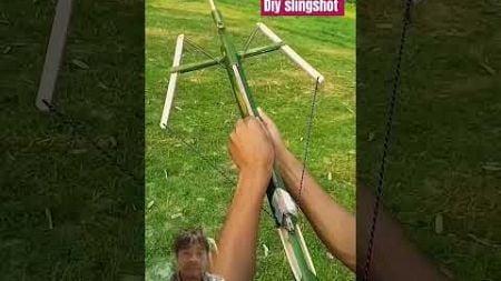diy bamboo slingshot #archery #bow #hunting #bamboo #bamboogun #toygun #camping #woodworking
