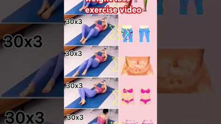 weight/fatloss exercise at home #fitness #weightlloss #shorts #short #shortvideo #subscribe