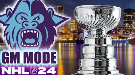 NHL 24 - Utah Yetis - GM Mode Commentary ep 25 FULL VERSION