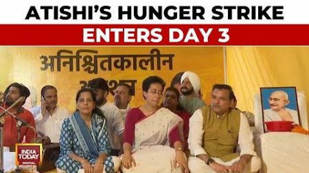 Delhi Water Crisis: AAP Minister Atishi&#39;s Hunger Strike Enters Day 3 | India Today
