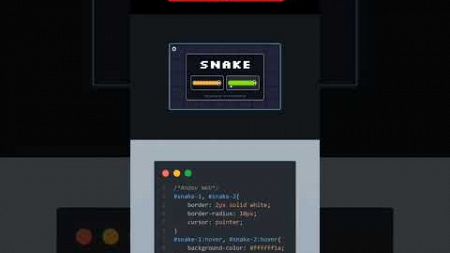 AI based snack game #html #csscoding #roblox #css #webdesign #coding #html5 #game #snacj