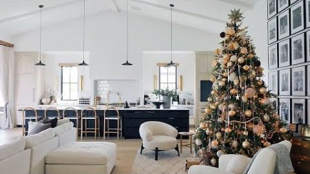 室内设计师的圣诞装饰，节日氛围拉满，小清新文艺范现代简约装修