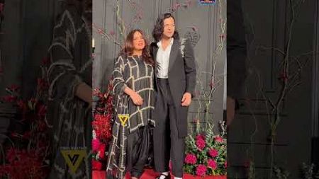 Richa Chadha &amp; Ali Fazal Twin In Black As They Pose For Paps At Sonakshi&#39;s Wedding | N18S | #shorts