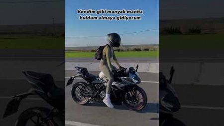 Umarım korkmaz 💃🏍️ #motorcycle #aboneol #motogirl #bikergirl #motogp #beniöneçıkart #beniöneçıkar