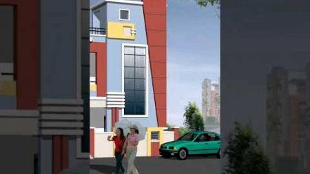 Duplex House 3d #home #house #ytshorts Chetan@Homes #music #hindisong