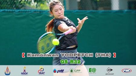ITF Juniors World Tennis Tour J60 (2) GS R32 - Kamonwan YODPETCH (THA) vs Victoria LUO FREITAS (PORฉ